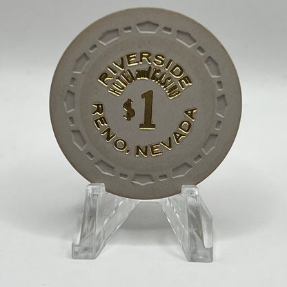 Riverside Hotel Reno NV 1964 $1 Chip N5487