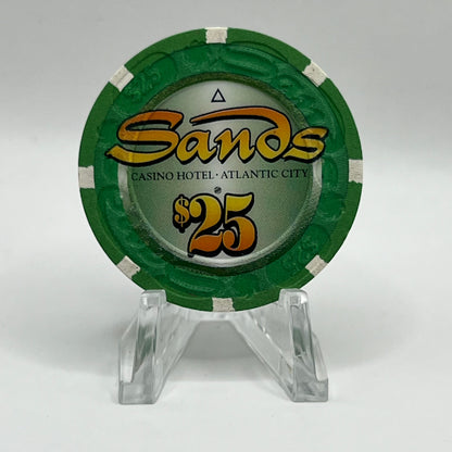 Sands Casino Atlantic City NJ $25 Chip SAN-25b