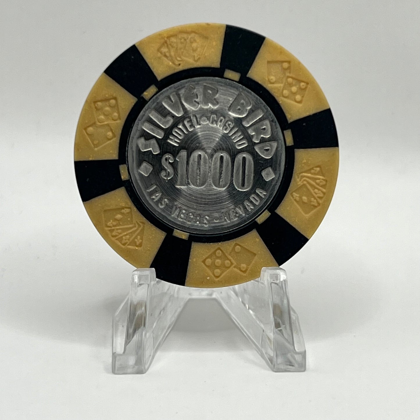 Silver Bird Casino Las Vegas NV 1976 $1000 Chip N2194