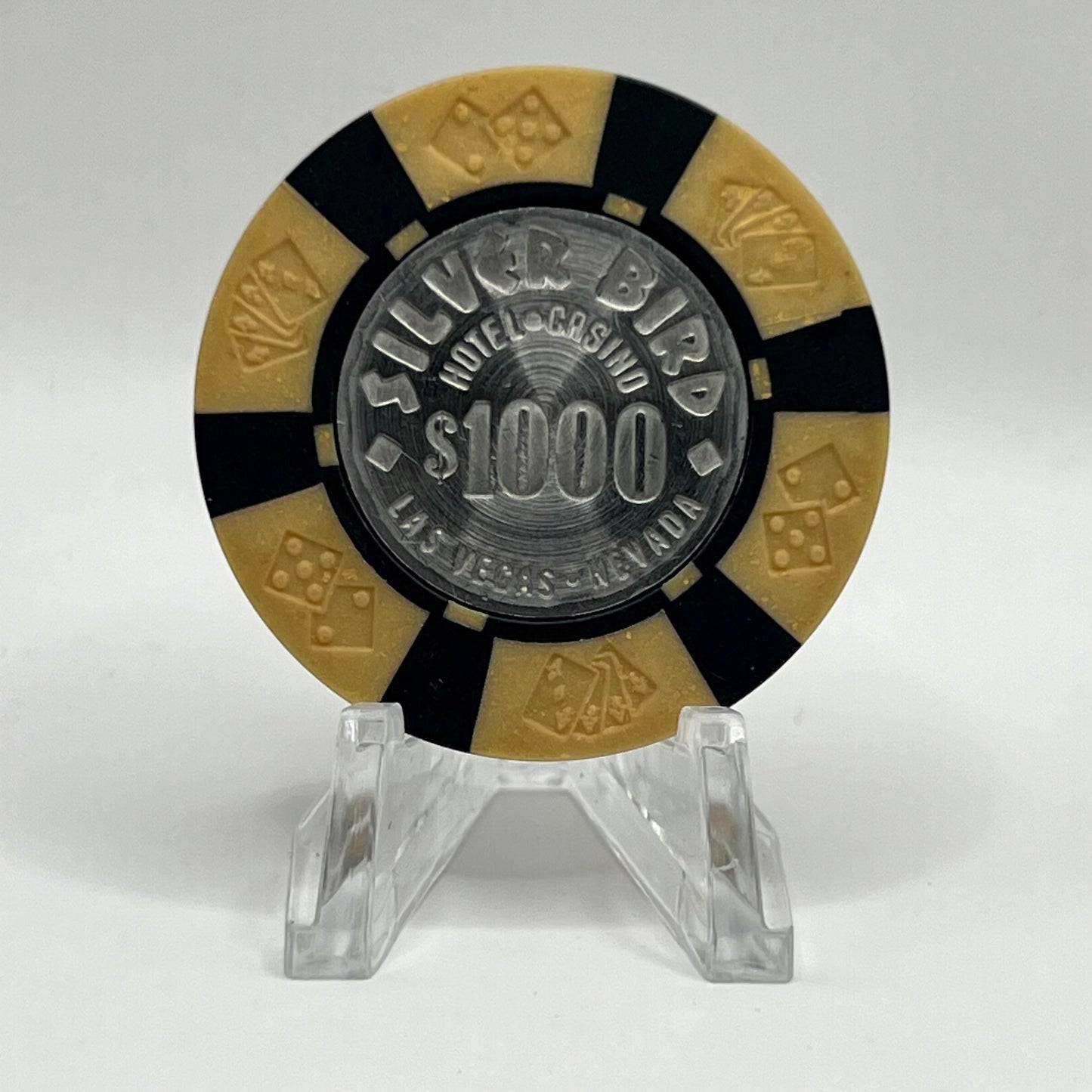 Silver Bird Casino Las Vegas NV 1976 $1000 Chip N2194