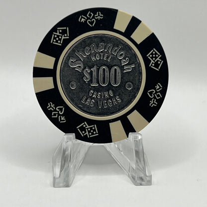 Shenandoah Casino Las Vegas NV 1980 $100 Chip N2141