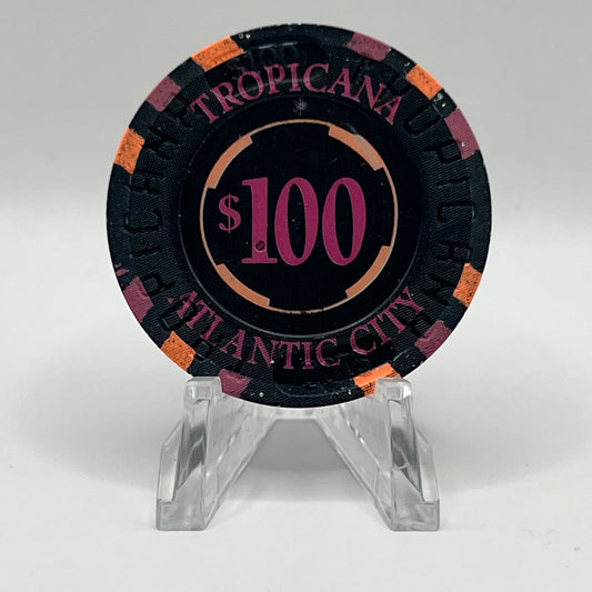 Tropicana Atlantic City NJ $100 Chip TRO-100c