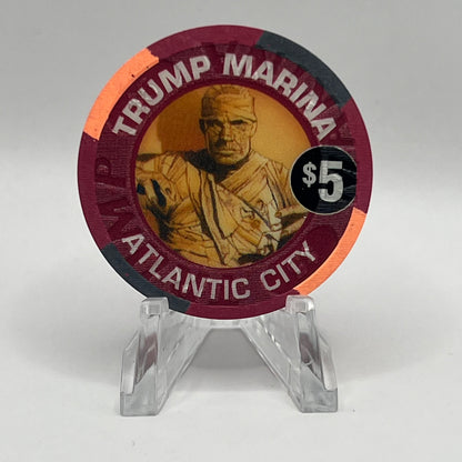 Trump Marina Atlantic City NJ Halloween Mummy 2006 $5 Chip