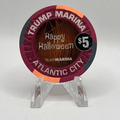 Trump Marina Atlantic City NJ Halloween Mummy 2006 $5 Chip