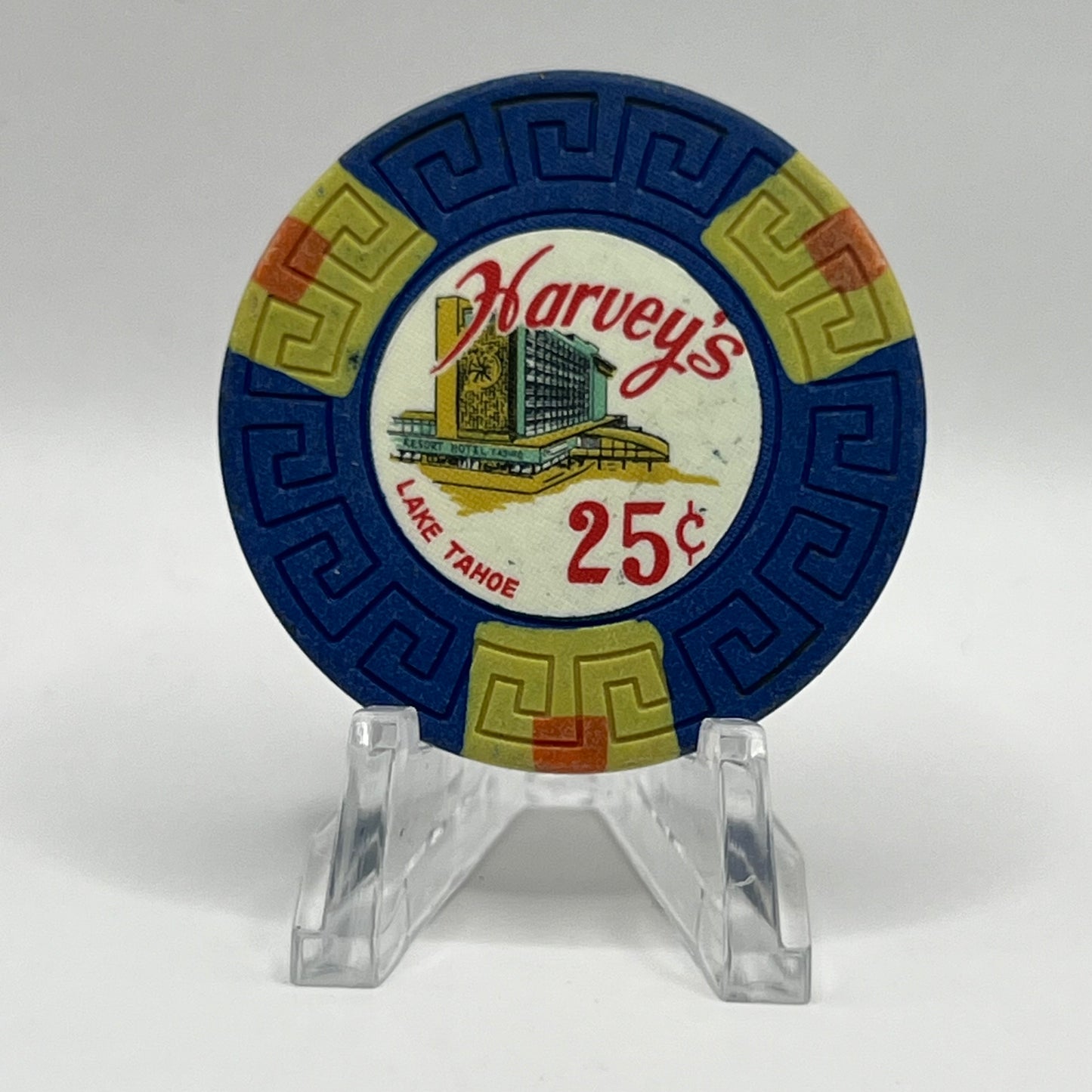 Harvey's (Wagon Wheel) Lake Tahoe NV 1970 $0.25 Chip N5154