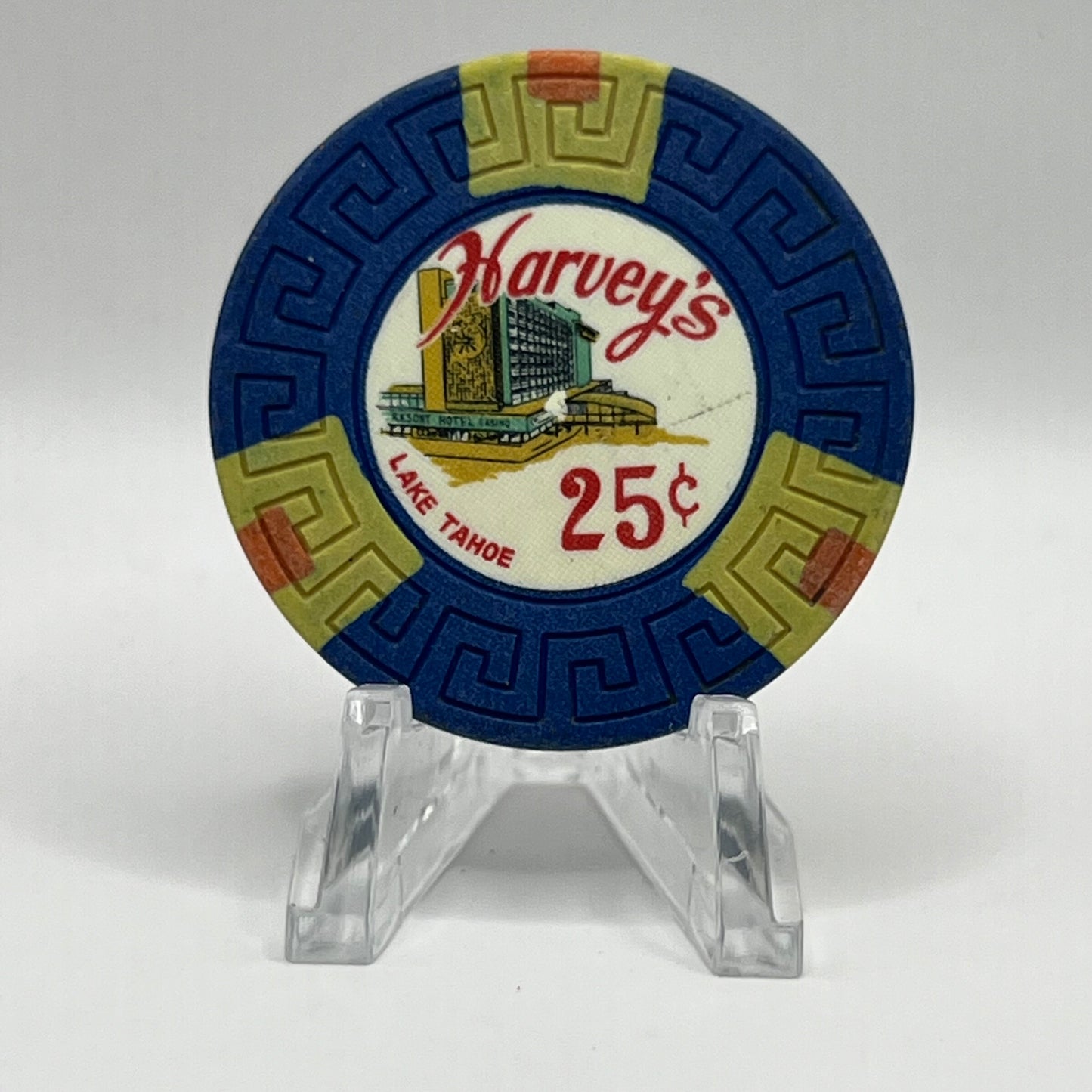 Harvey's (Wagon Wheel) Lake Tahoe NV 1970 $0.25 Chip N5154