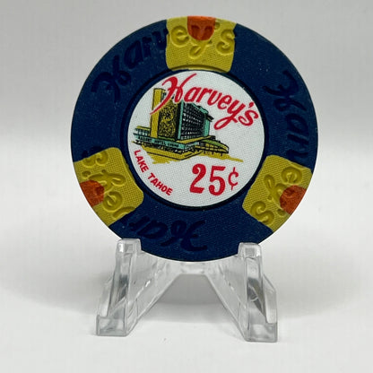 Harvey’s (Wagon Wheel) Lake Tahoe NV 1976 $0.25 Chip N4701