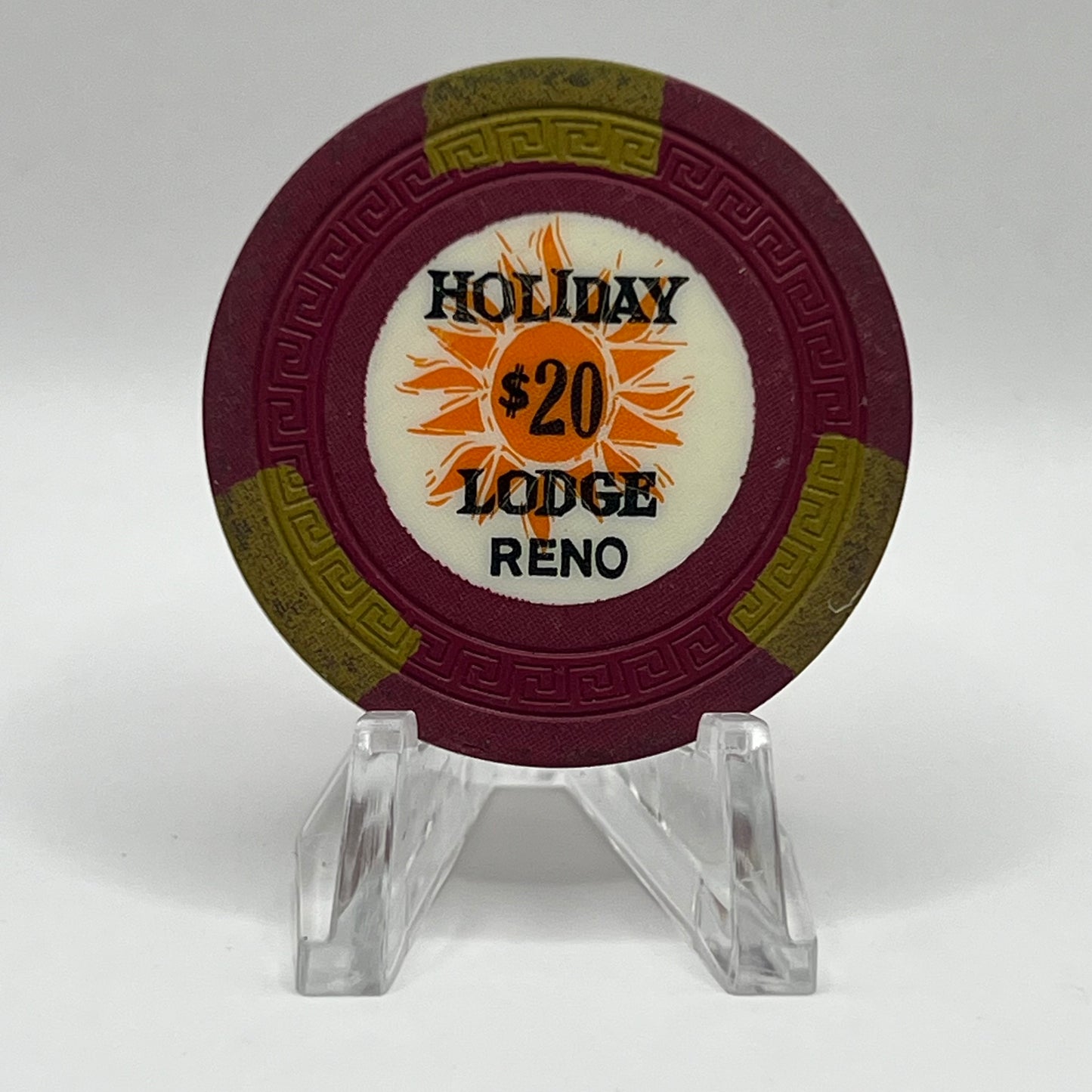 Holiday Lodge Reno NV 1963 LE $20 Chip N5174