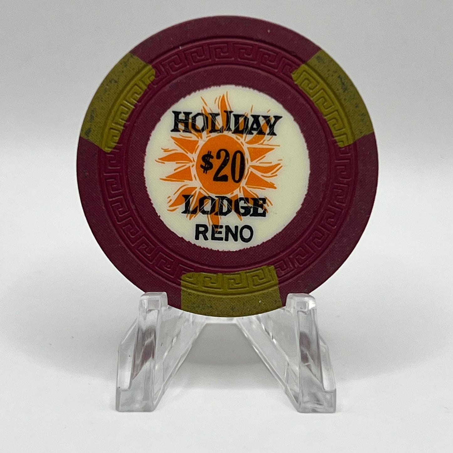 Holiday Lodge Reno NV 1963 LE $20 Chip N5174