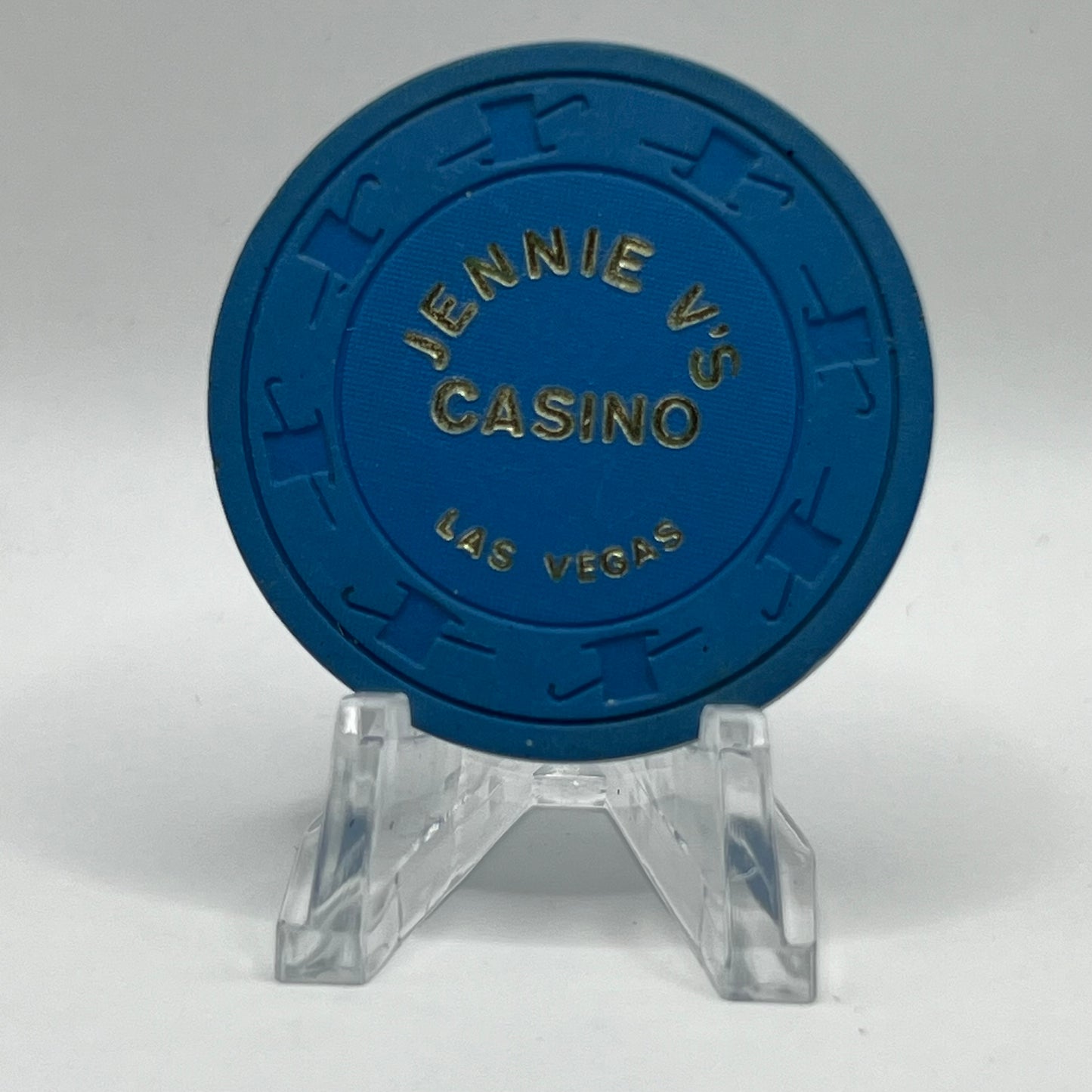 Jennie V’s Casino Las Vegas NV 1976 $1 Chip N7644