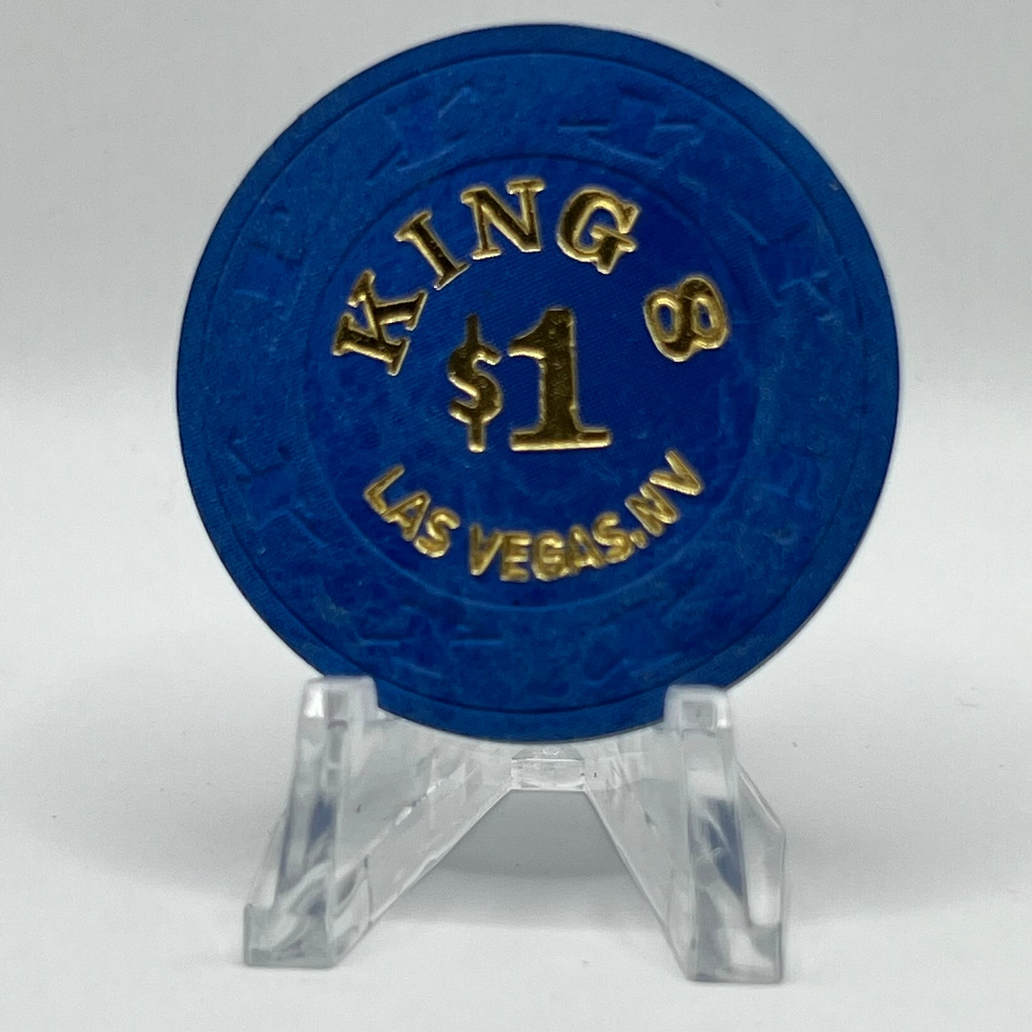 King 8 Las Vegas NV 1980s $1 Chip N2843