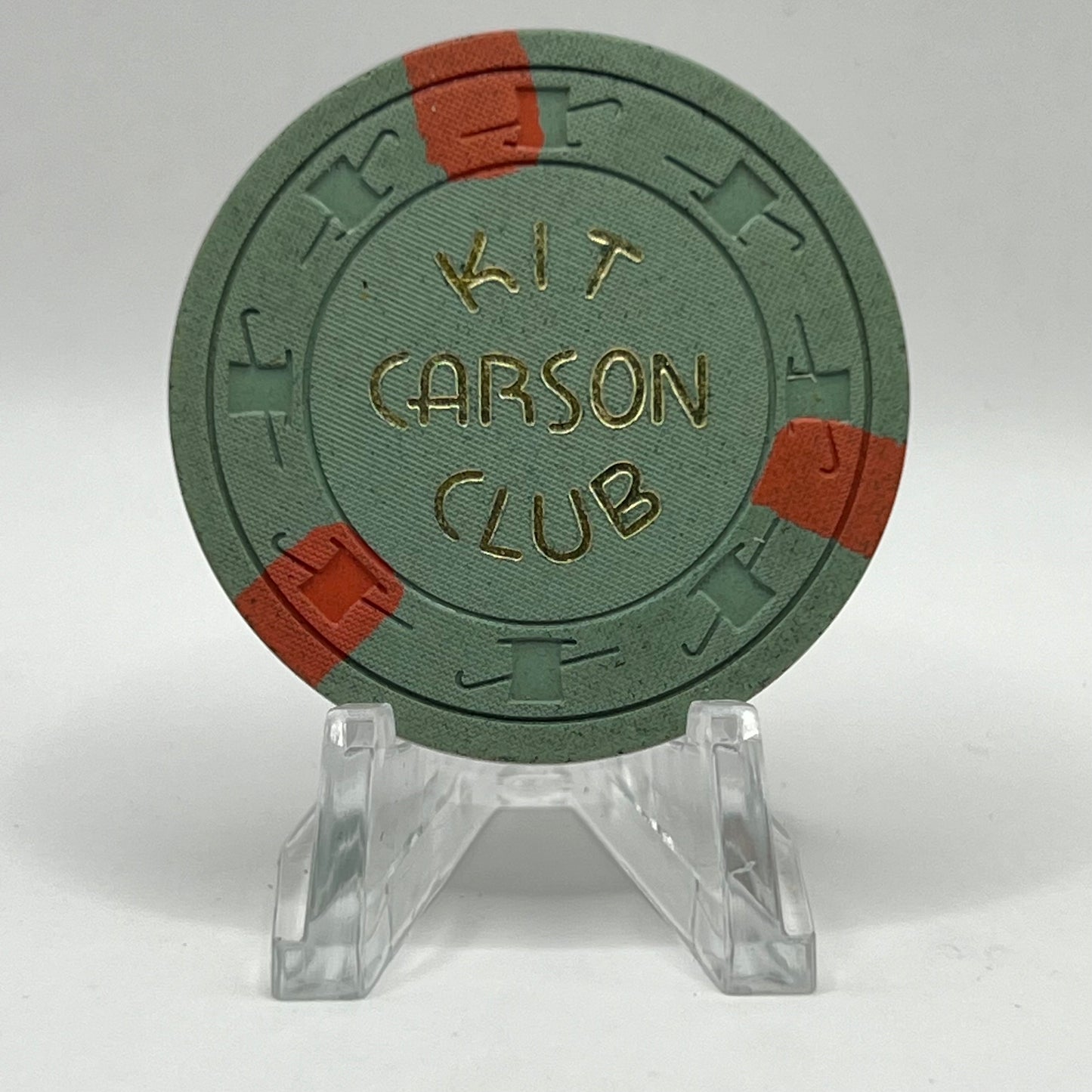 Kit Carson Club Carson City NV 1960s $5 Chip N6159