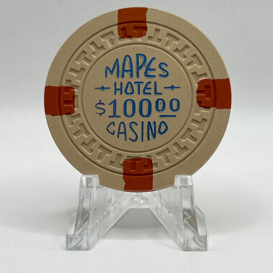 Mapes Hotel Casino Reno NV 1950s $100 Chip N7681