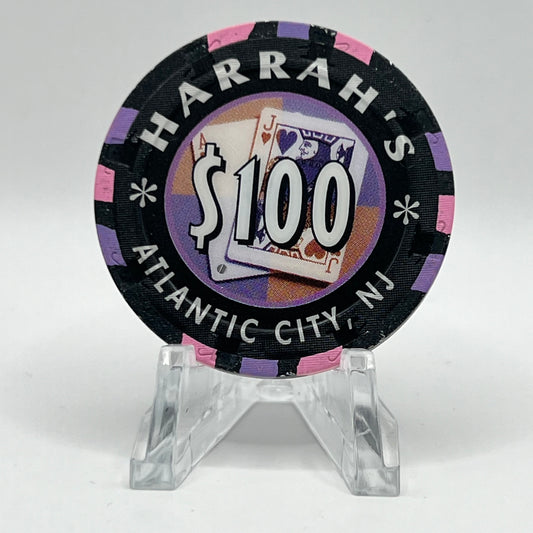 Harrah's (Marina) Atlantic City NJ $100 Chip