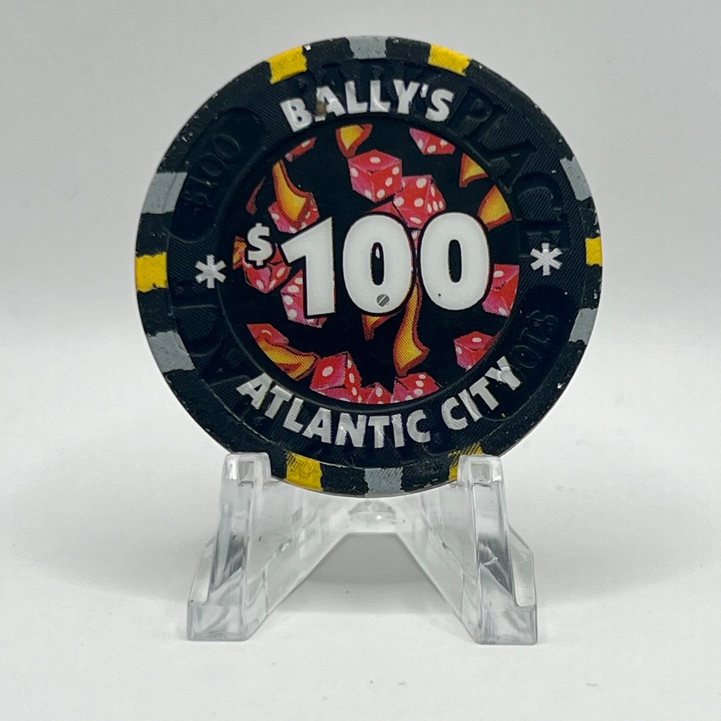 Bally's (Park Place) (Wild Wild West) Atlantic City NJ $100 Chip