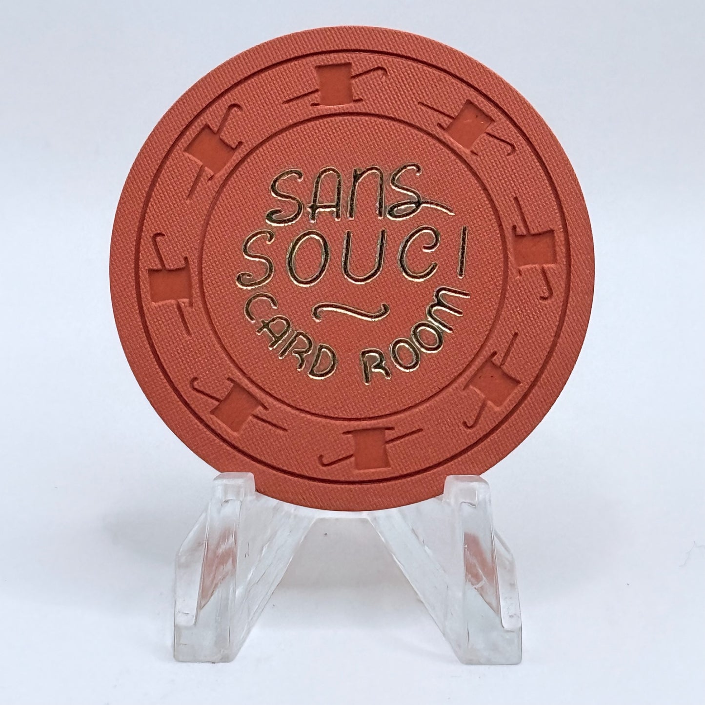 Sans Souci Casino  Las Vegas Nevada 1960 $0.12-1/2 Casinio Chip N3966