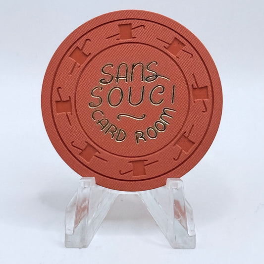 Sans Souci Casino  Las Vegas Nevada 1960 $0.12-1/2 Casinio Chip N3966