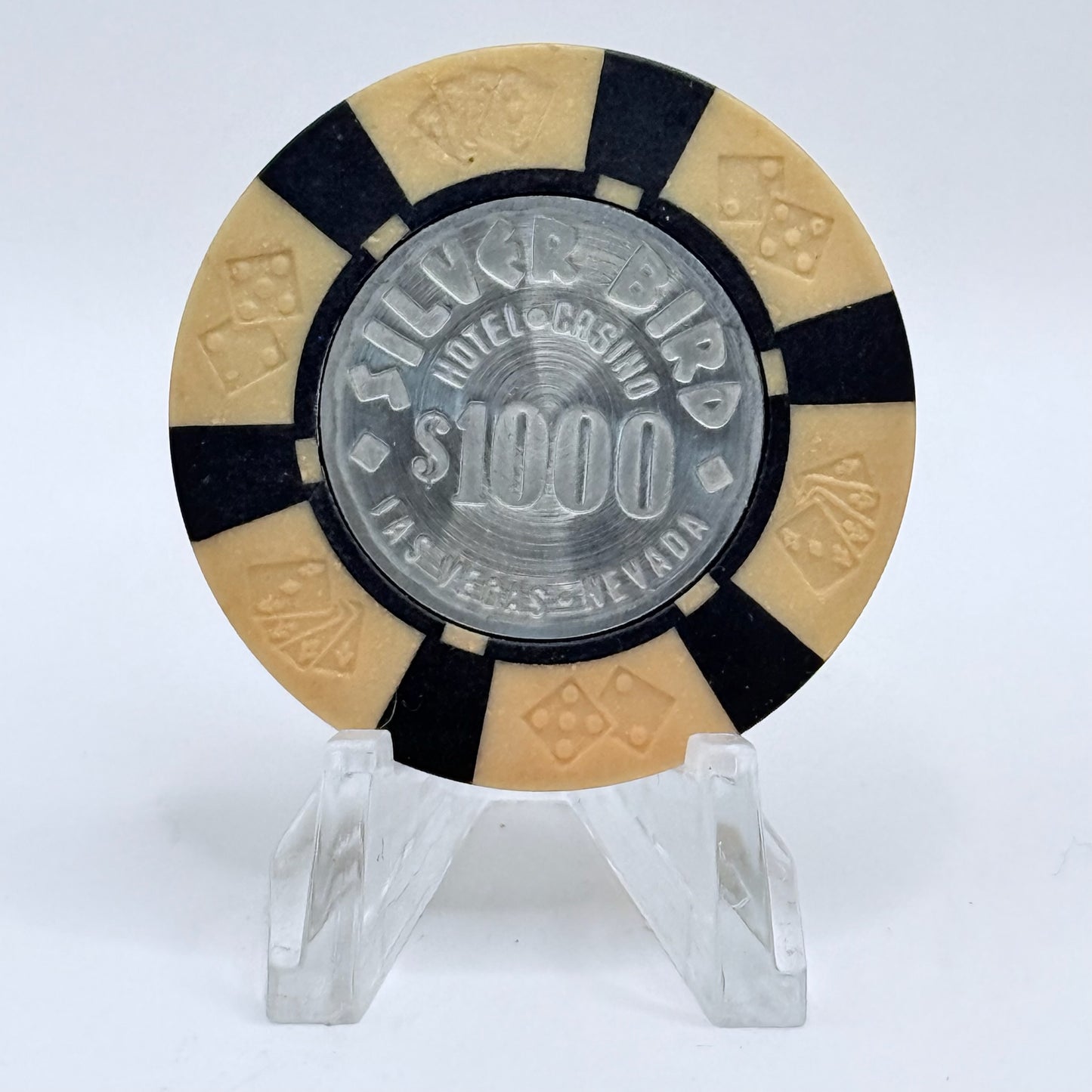 Silver Bird Casino Las Vegas Nevada 1976 $1000 Casino Chip N2194