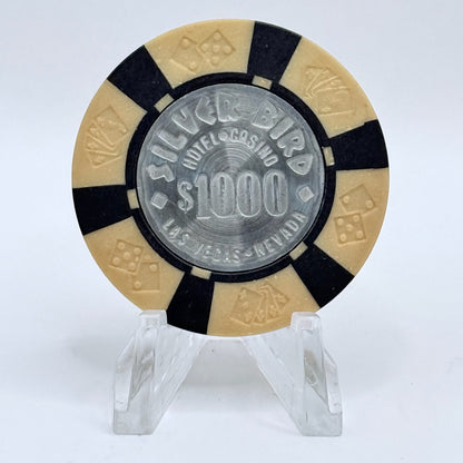 Silver Bird Casino Las Vegas Nevada 1976 $1000 Casino Chip N2194