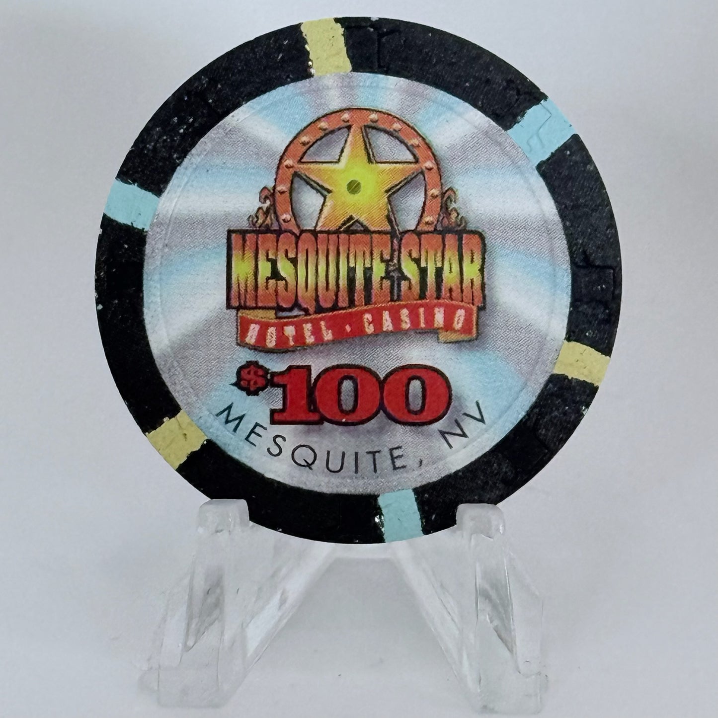 Mesquite Star Mesquite Nevada 1998 $100 Casino Chip V1088