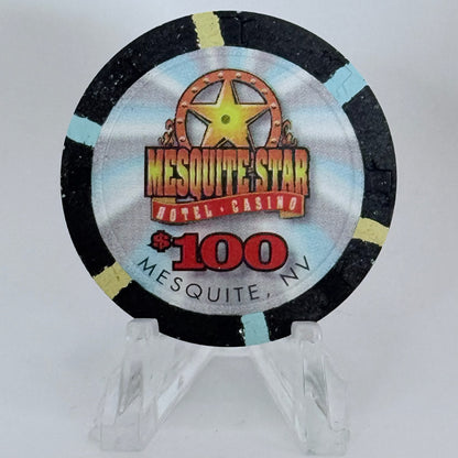 Mesquite Star Mesquite Nevada 1998 $100 Casino Chip V1088