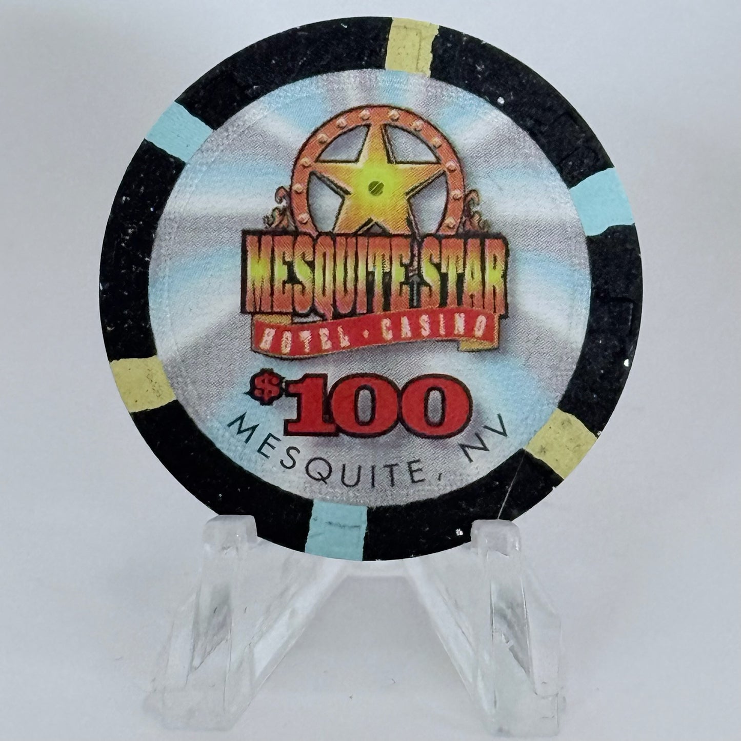 Mesquite Star Mesquite Nevada 1998 $100 Casino Chip V1088