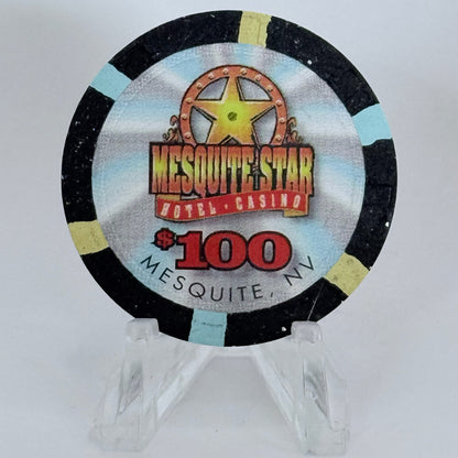 Mesquite Star Mesquite Nevada 1998 $100 Casino Chip V1088