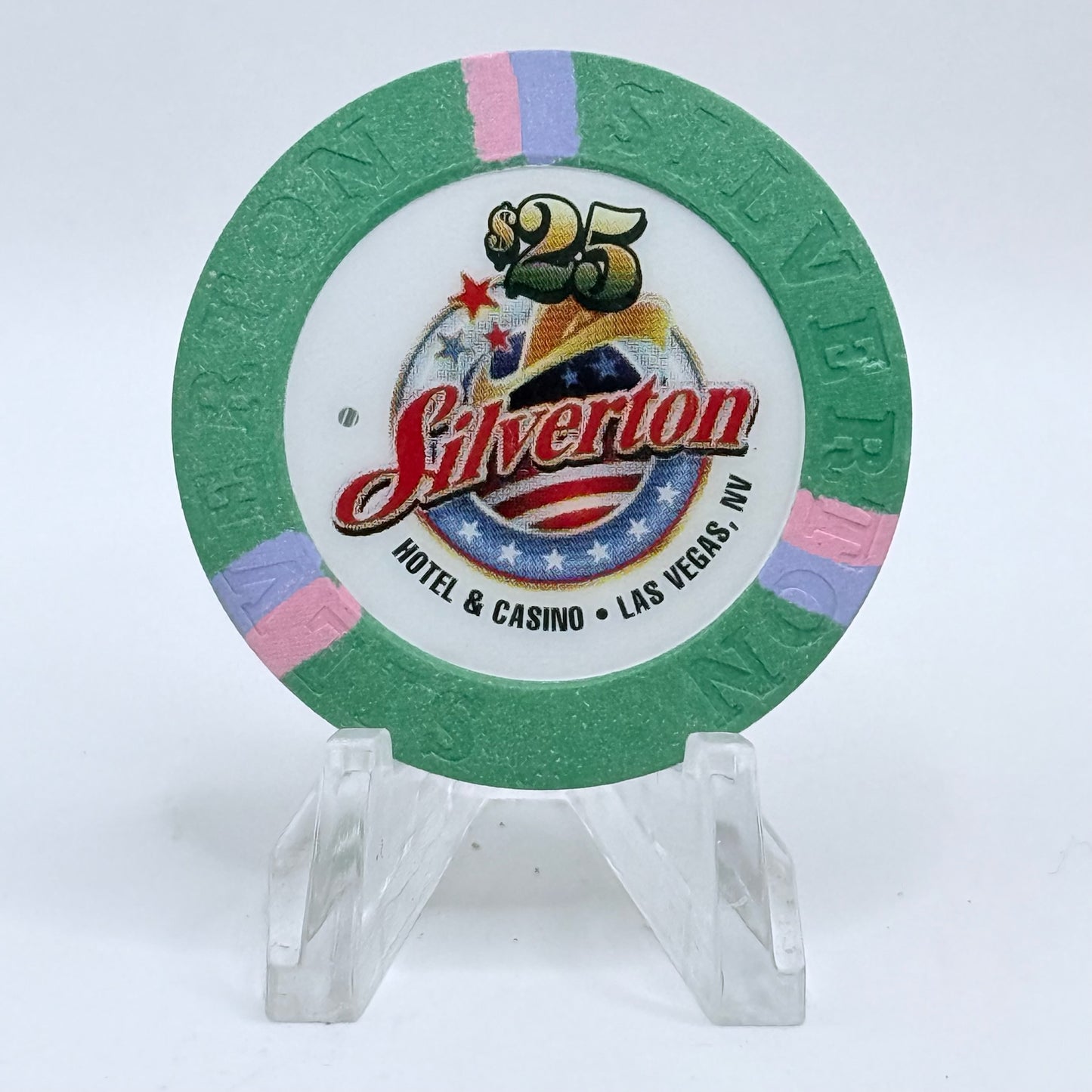 Silverton Casino Lodge Las Vegas Nevada 1997 $25 Casino Chip V1548