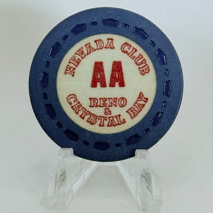 Nevada Club 1962 Series 101 Roulette Casino Chip N5284