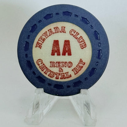 Nevada Club 1962 Series 101 Roulette Casino Chip N5284