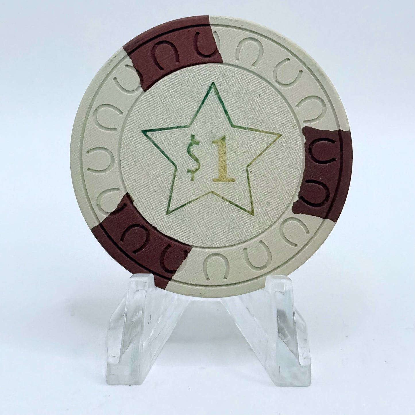 Star Broiler Casino Winnemucca Nevada 1960's $1 Casino Chip V3445