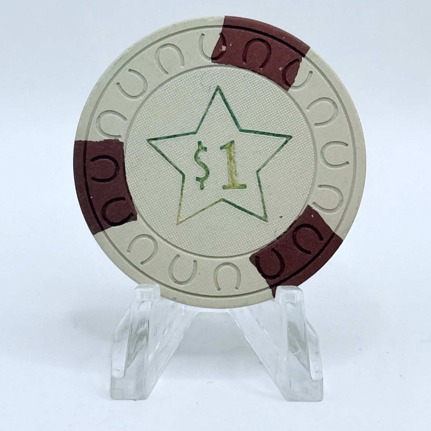 Star Broiler Casino Winnemucca Nevada 1960's $1 Casino Chip V3445