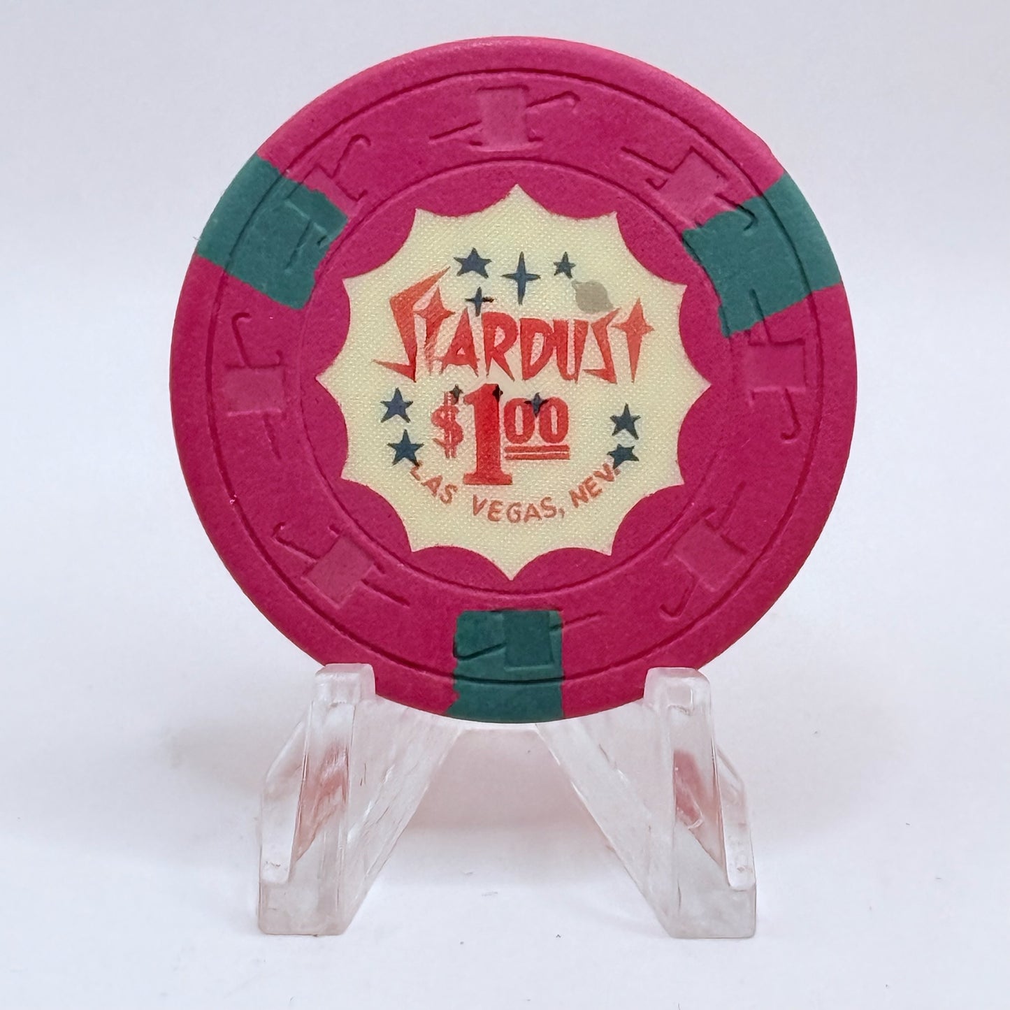 Stardust Hotel Casino Las Vegas Nevada 1964 $1 Casino Chip N2221