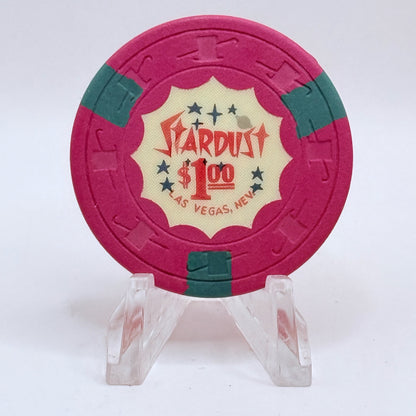 Stardust Hotel Casino Las Vegas Nevada 1964 $1 Casino Chip N2221