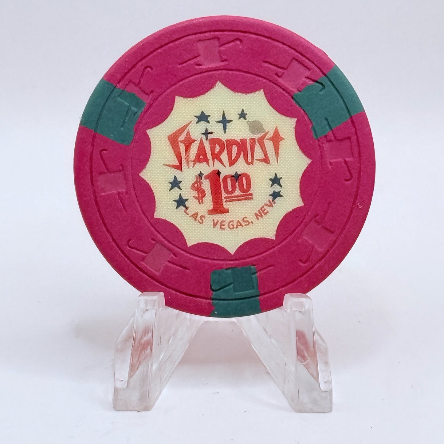 Stardust Hotel Casino Las Vegas Nevada 1964 $1 Casino Chip N2221