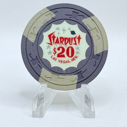 Stardust Hotel Casino Las Vegas Nevada 1964 $20 Casino Chip N2222 "SHARP"