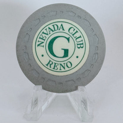 Nevada Club Reno Nevada 1954 Series 7 Roulette Casino Chip N5288