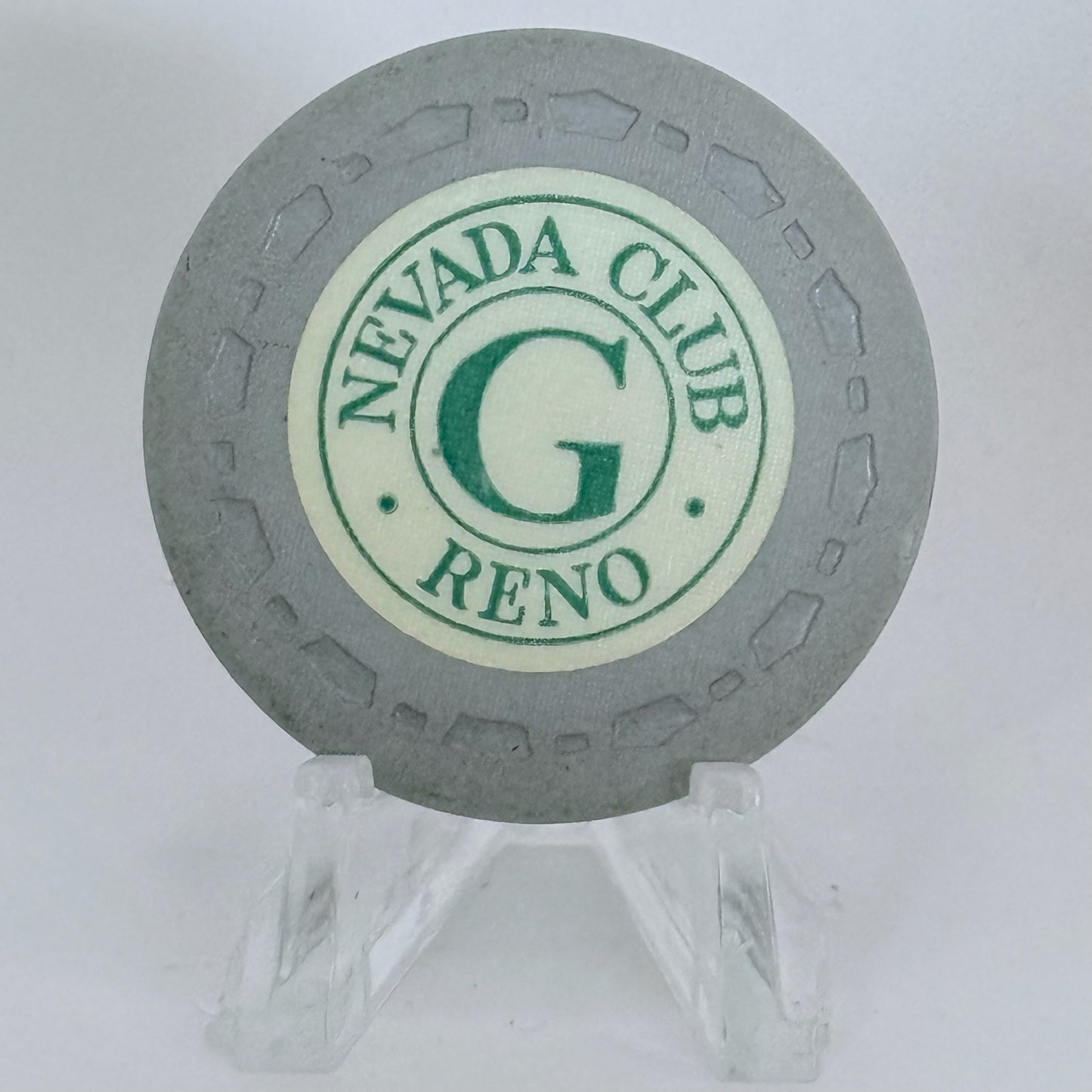 Nevada Club Reno Nevada 1954 Series 7 Roulette Casino Chip N5288