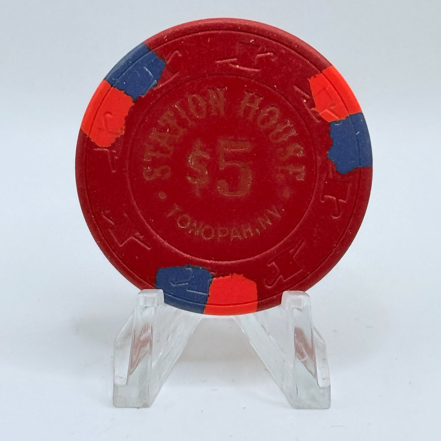 Station House Tonopah Nevada 1982 $5 Casino Chip N3360