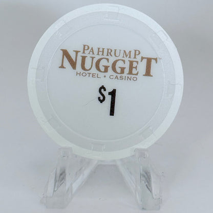 Pahrump Nugget Hotel & Gambling Hall Pahrump Nevada 2018 $1 Casino Chip D2658