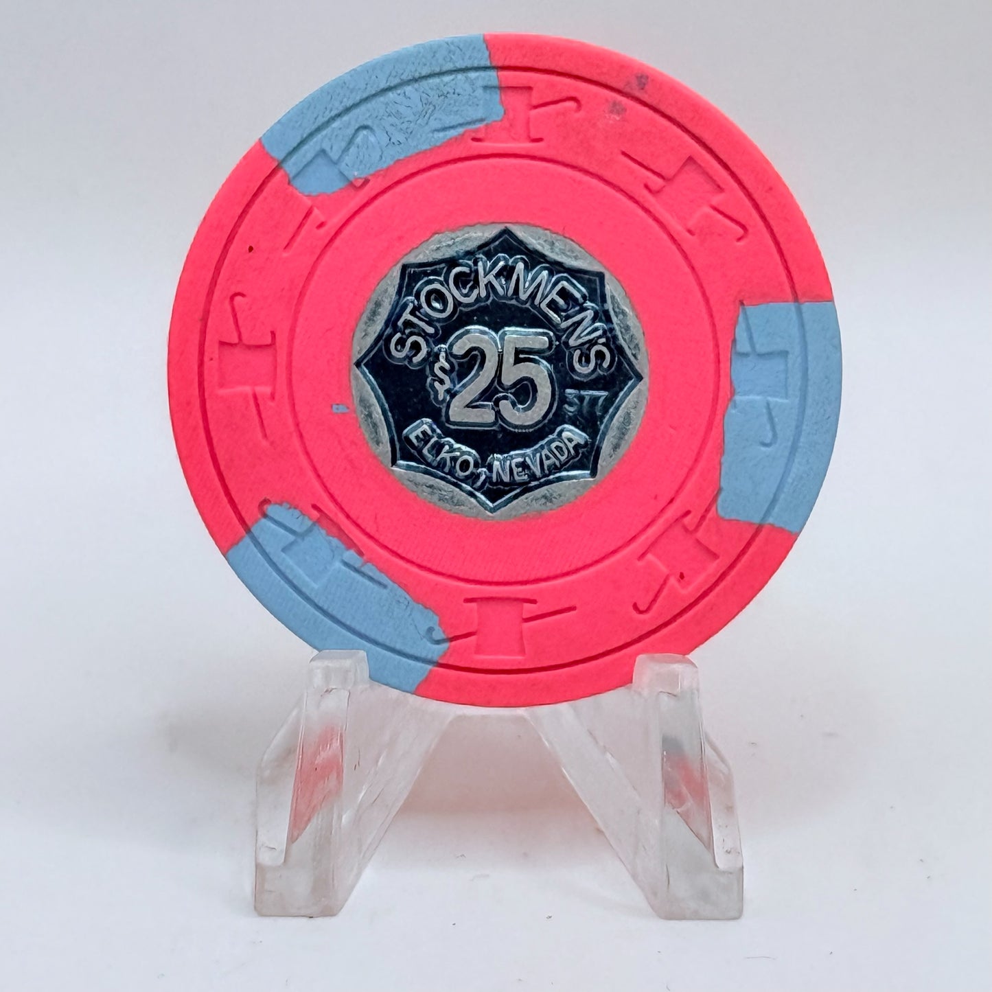Stockmen’s Casino Elko NV 1977 $25 Chip N1207