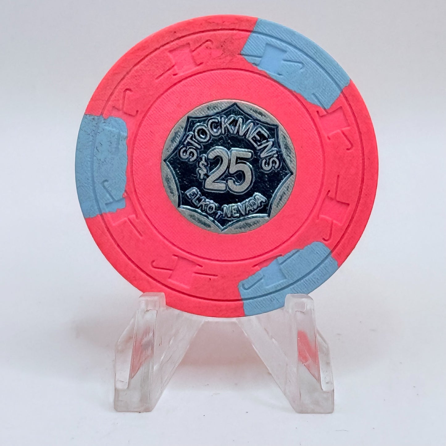 Stockmen’s Casino Elko NV 1977 $25 Chip N1207