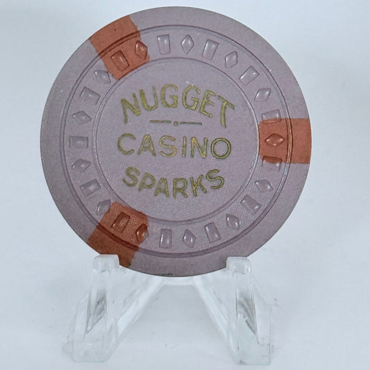 Sparks Nugget Sparks Nevada 1955 Series 1 Roulette Casino Chip N0813