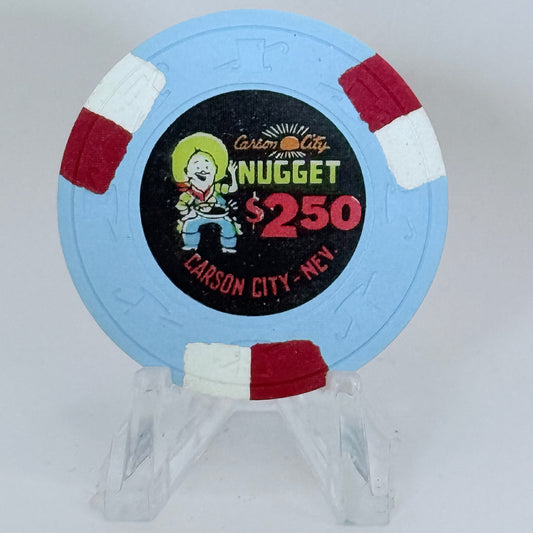 Carson City Nugget Carson City Nevada 1970s $2.50 Casino Chip N2515
