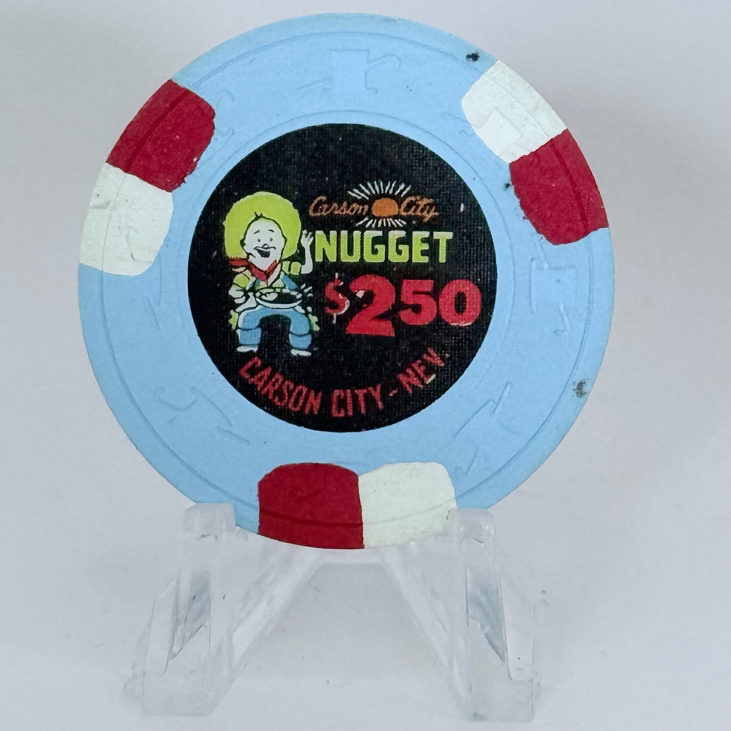 Carson City Nugget Carson City Nevada 1970s $2.50 Casino Chip N2515