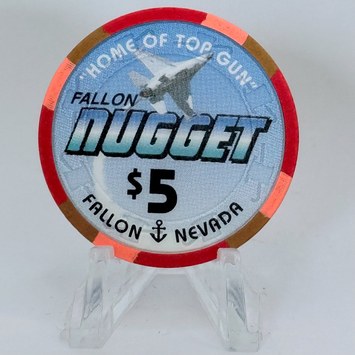 Fallon Nugget Fallon Nevada 1997 $5 Casino Chip N8875