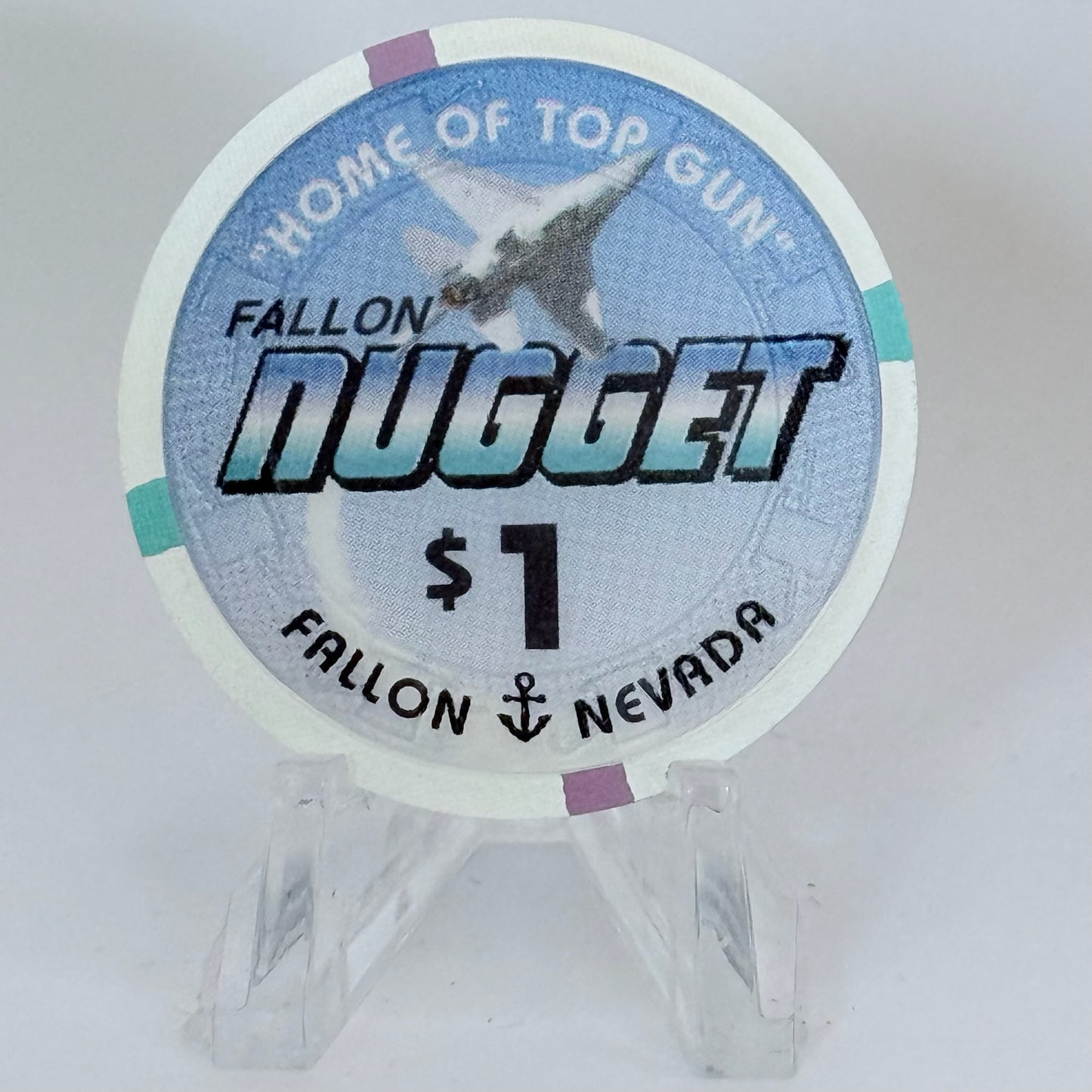 Fallon Nugget Fallon Nevada 1997 $1 Casino Chip N8872