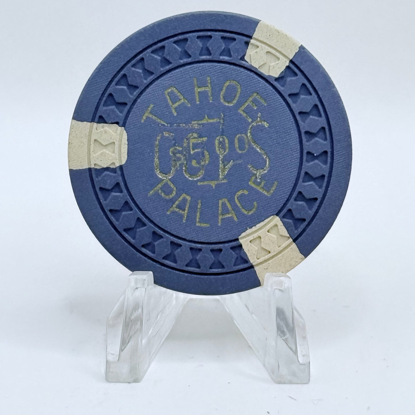 Tahoe Palace Lake Tahoe Nevada 19560's $1 Casino Chip N559.C