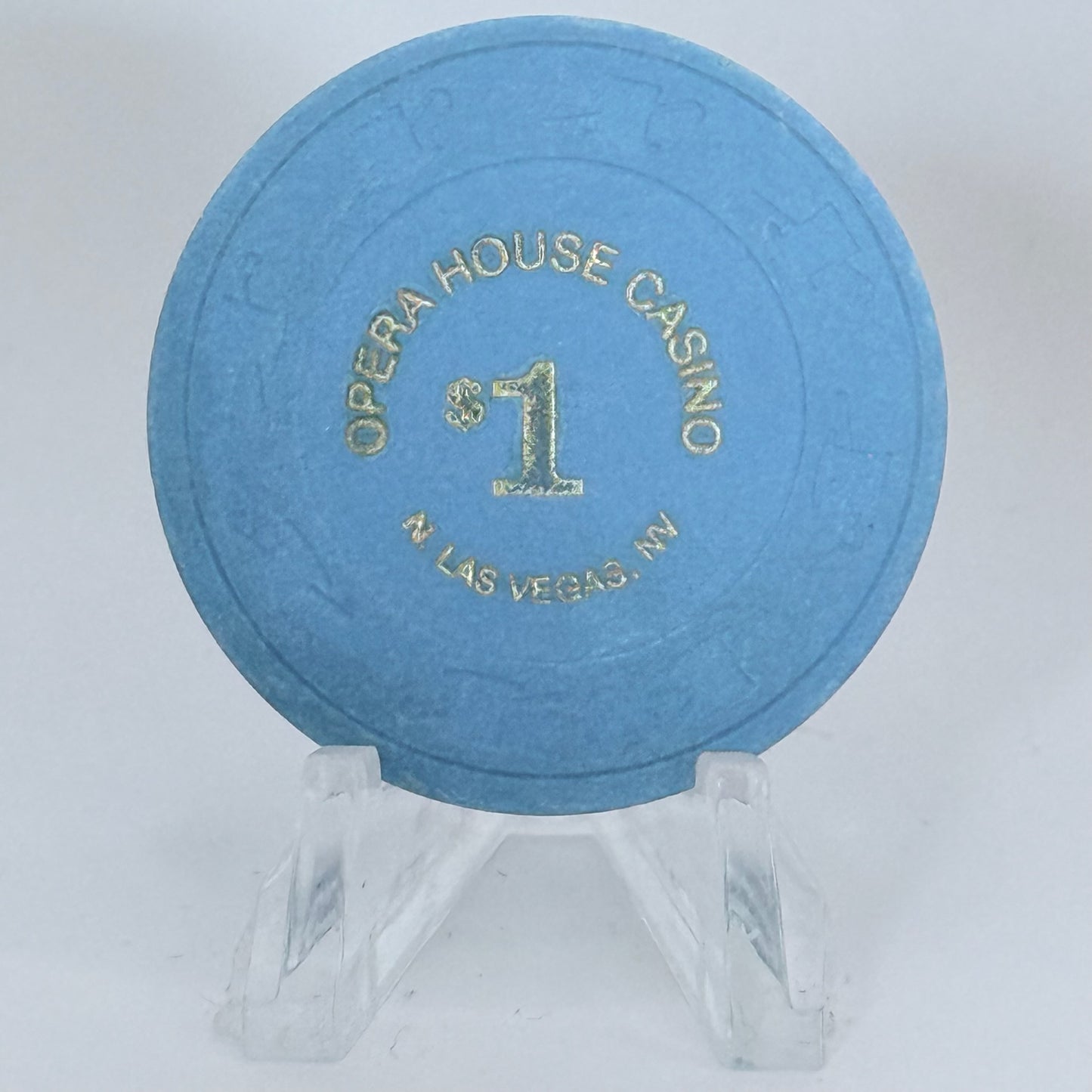 Opera House Casino N. Las Vegas Nevada 1985 $1 Casino Chip N2847