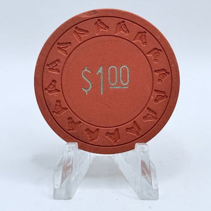 Tonopah Club Tonopah Nevada 1969's $1 Chip N4321